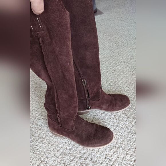 Sundance Slouch Explorer Made in Italy Boots in brown size 37 - Picture 2 of 12